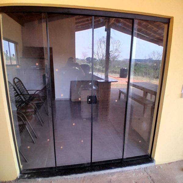 Porta de Blindex em Bauru